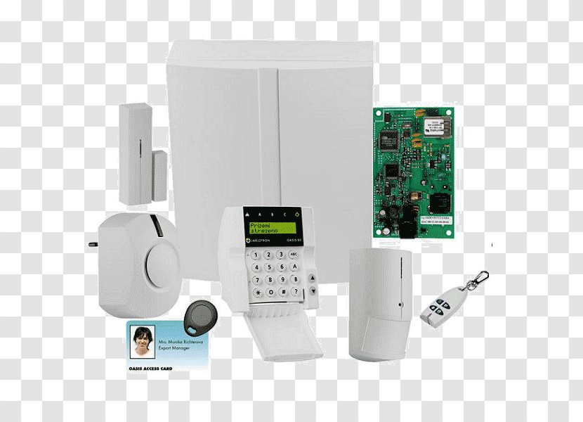 Security Alarms & Systems Jablotron Alarm Device Telephony - Technology - Alfawent Systemy Wentylacyjne Transparent PNG