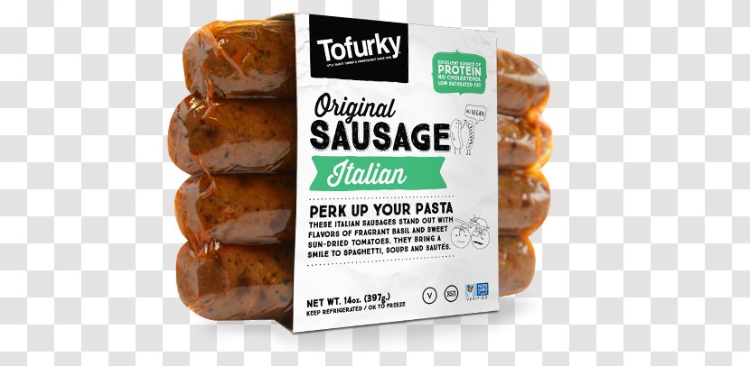 Tofurkey Bratwurst Breakfast Sausage Italian Tofurky - Grill Transparent PNG