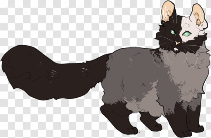Manx Cat Whiskers Kitten Black Domestic Short-haired - Ashen Transparent PNG