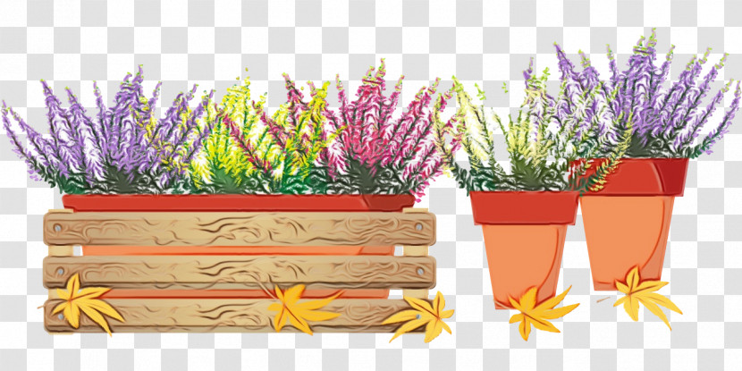 Cut Flowers Grasses Flowerpot With Saucer Hay Flower Flowerpot Transparent PNG