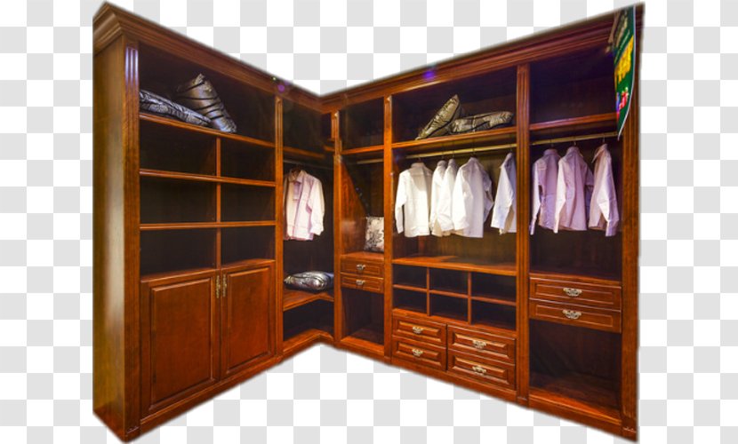 Wardrobe Closet Cupboard Cabinetry Brown - Dark Small Transparent PNG
