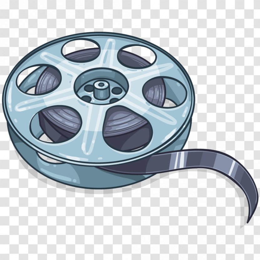 Film Reel-to-reel Audio Tape Recording Cinema - Wheel - Reel Transparent PNG
