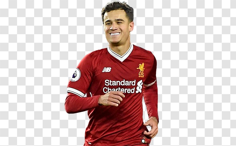 Philippe Coutinho FIFA 18 17 Jersey Liverpool F.C. - Fifa - Football Transparent PNG
