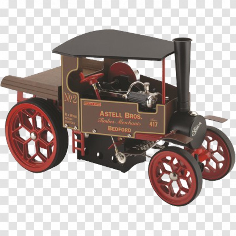 Steam Engine Wilesco Live Truck - Edwin Foden Sons Co - Silicon Atom Model Home Transparent PNG
