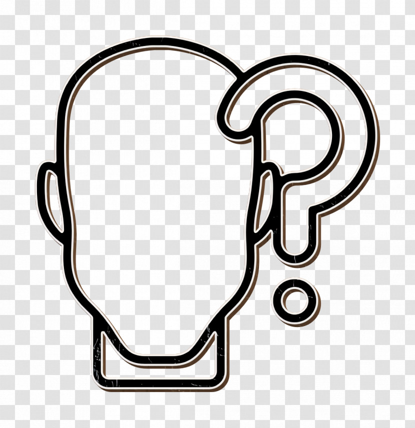 Confusion Icon Human Mind Icon Brain Icon Transparent PNG