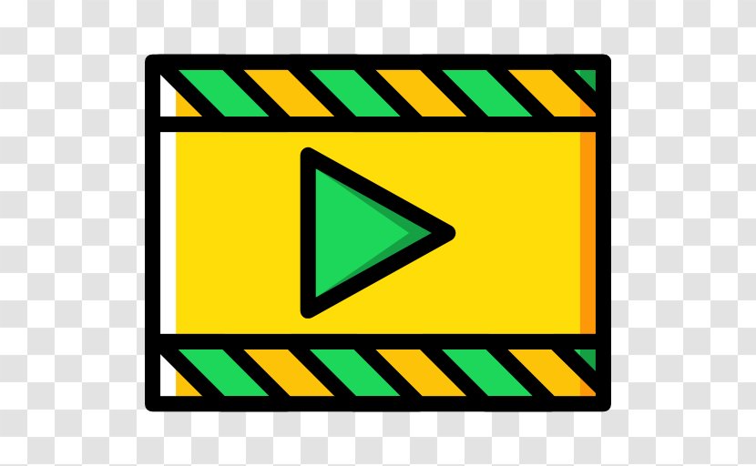 Video Player Multimedia Projectors - Yellow - Screenshot Transparent PNG