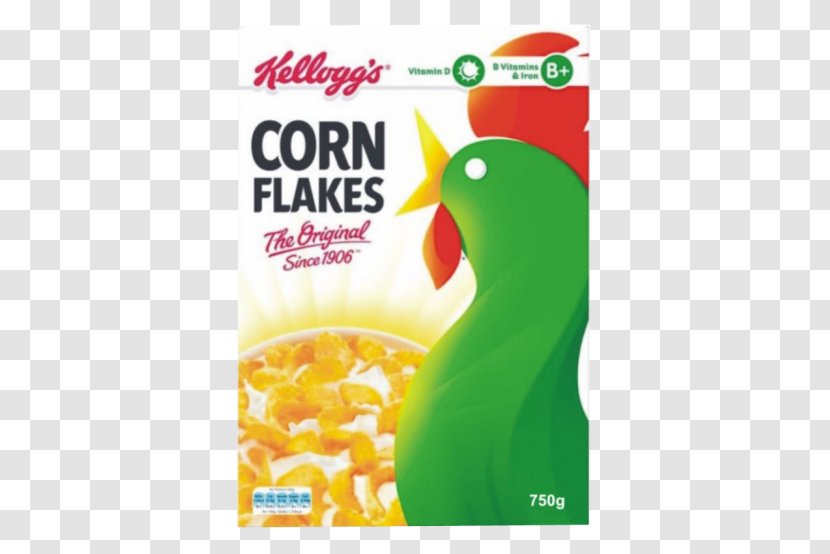 Corn Flakes Breakfast Cereal Frosted Crunchy Nut Kellogg's - Will Keith Kellogg - Sugar Transparent PNG