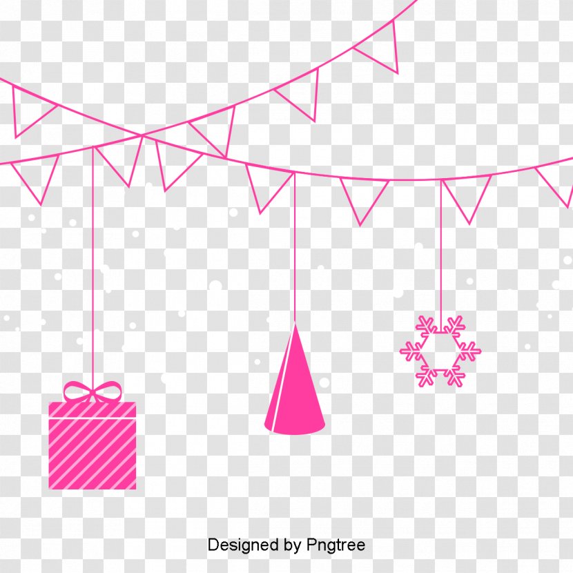 Birthday Clip Art Image Vector Graphics - Party - Bunting Memorial Day Cute Transparent PNG
