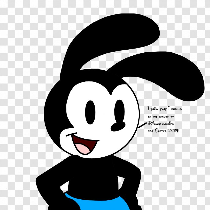 Epic Mickey 2: The Power Of Two Oswald Lucky Rabbit Mouse Cartoon - Artwork Transparent PNG