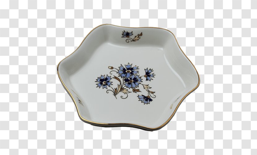 Zsolnay Porcelain Blue And White Pottery Ceramic Glaze Chinese Ceramics - Tableware - Plate Transparent PNG