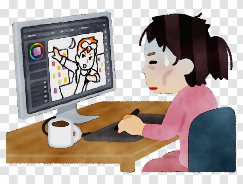 Cartoon Animation Technology Room Play Transparent PNG