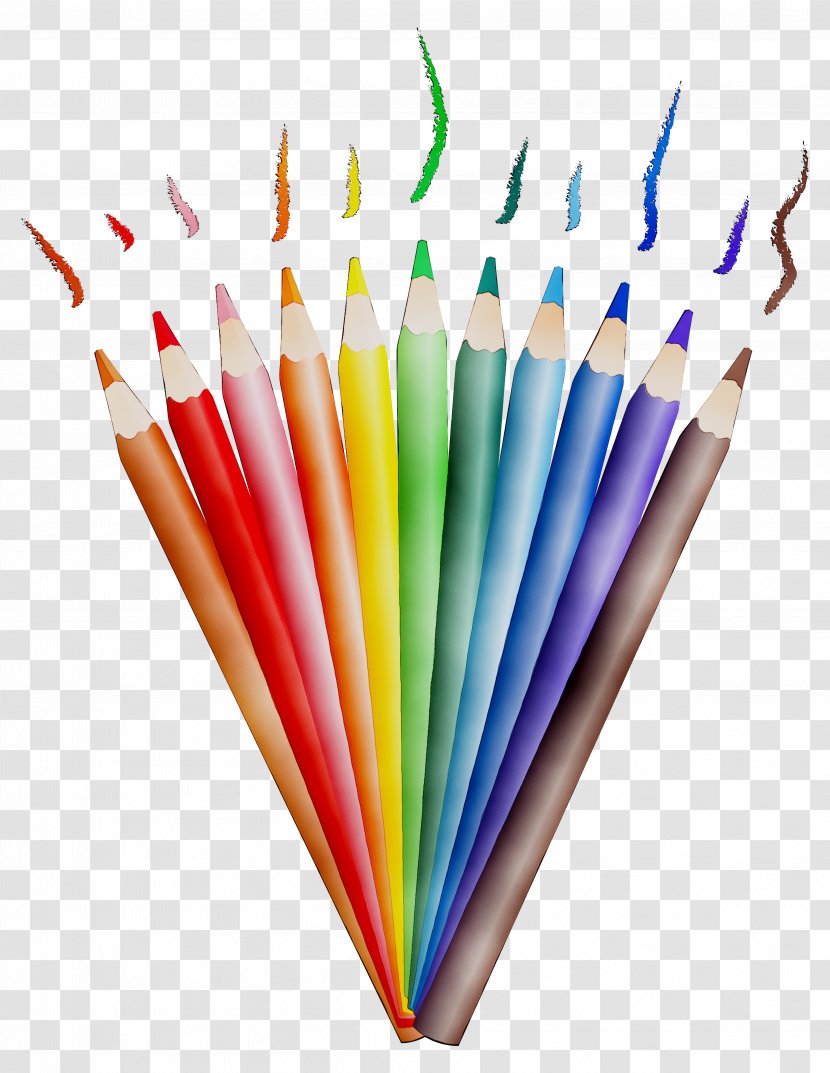 Colored Pencil Clip Art Drawing Image - Writing Implement Transparent PNG