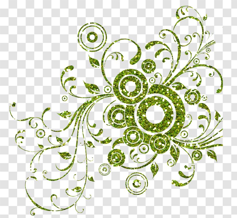 Paintbrush Idea - Symmetry - Green Background Material Transparent PNG