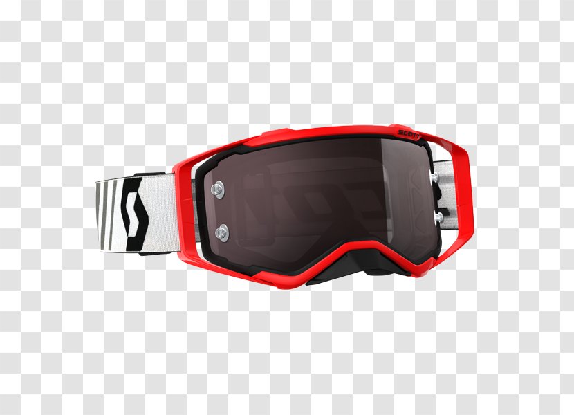 Scott Sports Glasses Goggles Red Clothing - White Transparent PNG