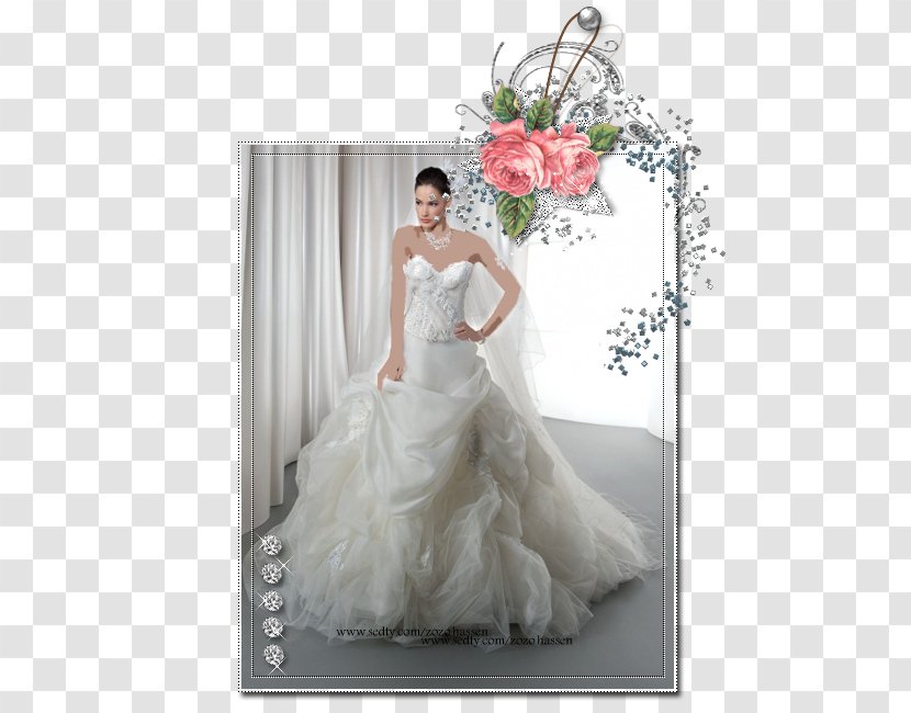 Wedding Dress Flower Bouquet Cocktail Party - Hair Accessory Transparent PNG