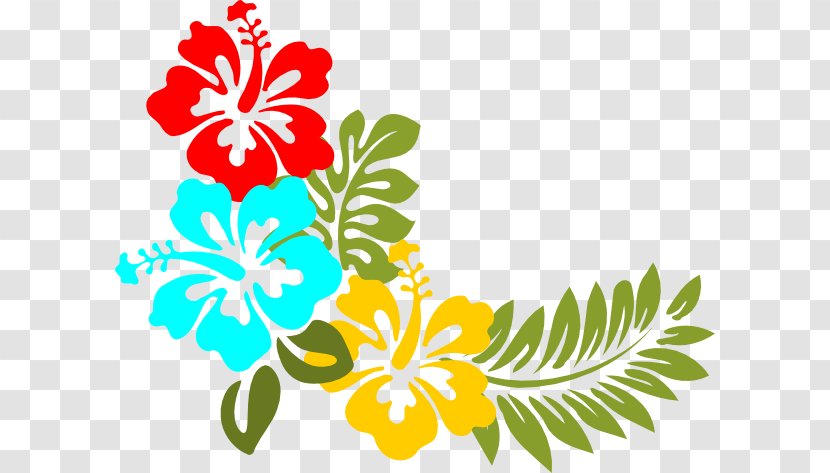 Hawaiian Hibiscus Clip Art - Tree - Dulha Dulhan Transparent PNG