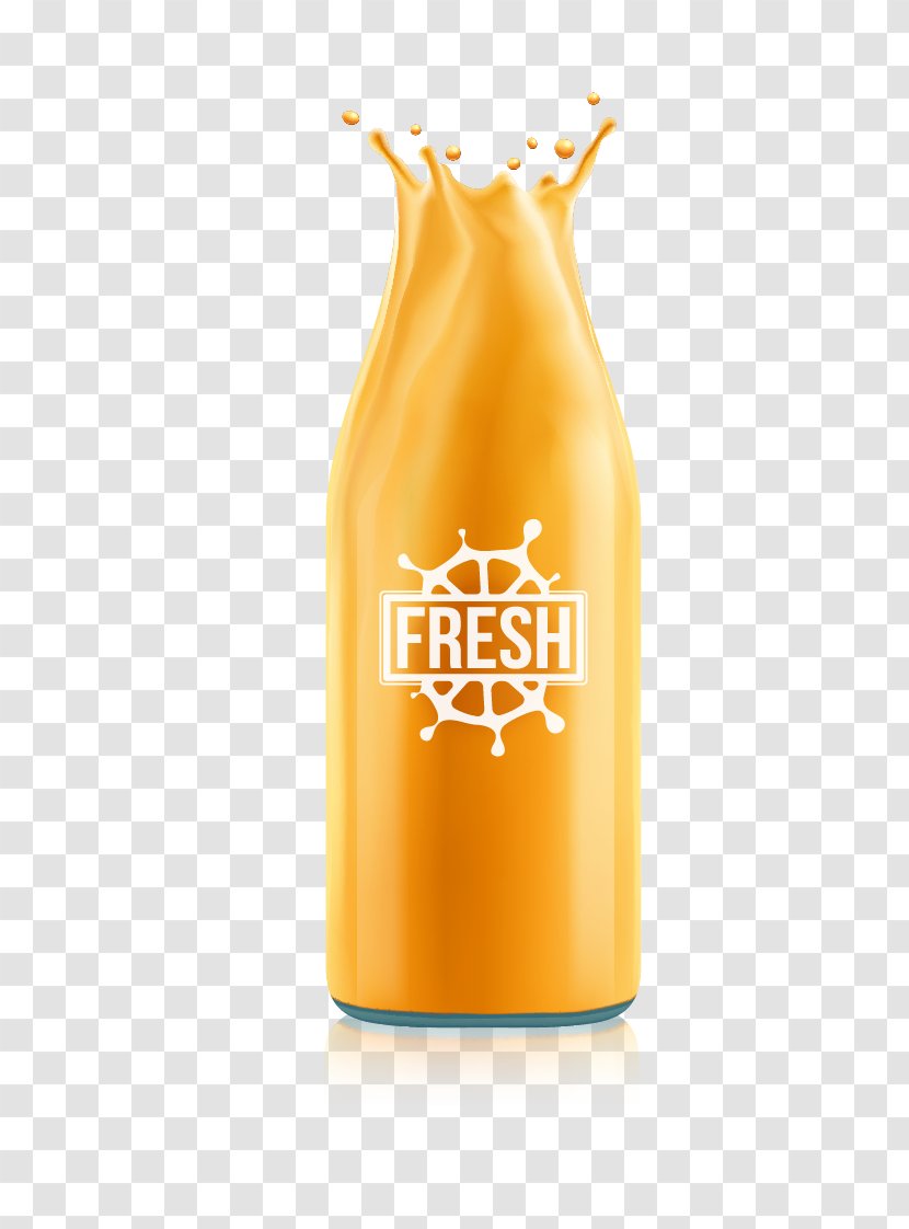 Orange Juice Soft Drink Apple - Cold Transparent PNG