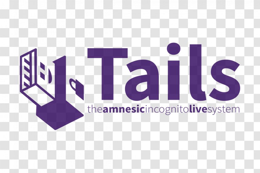 Tails Logo Linux Operating Systems GNU - Purple Transparent PNG