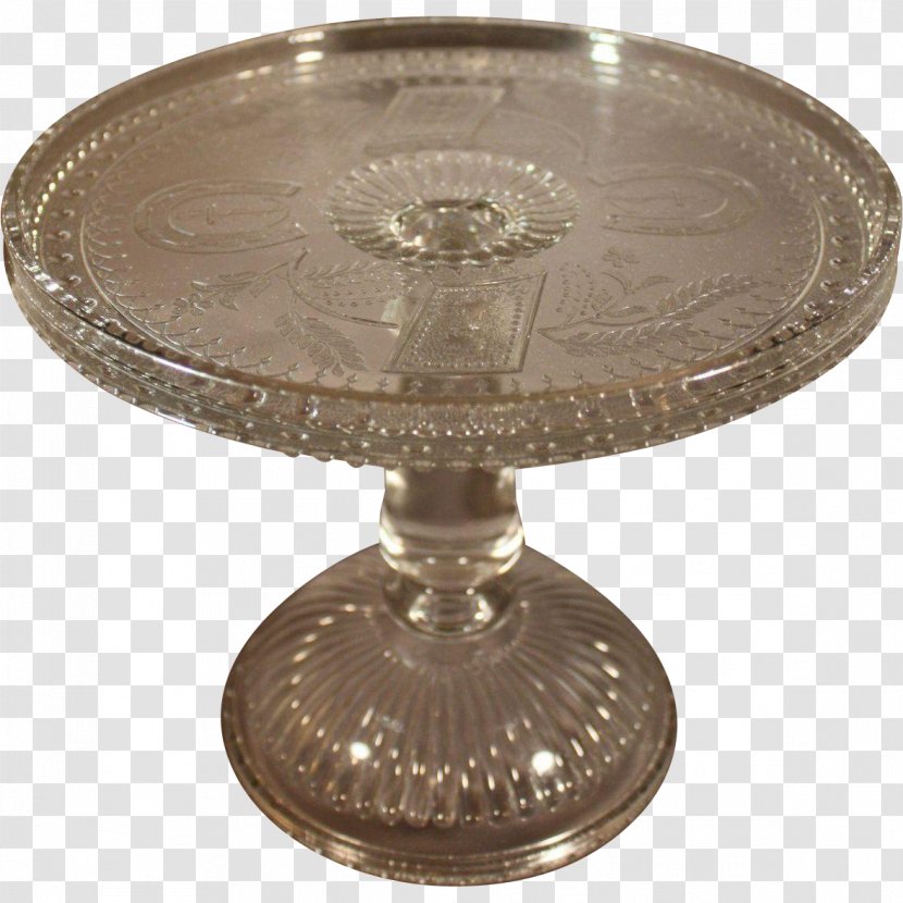 Wedding Cake Cupcake Patera Platter - Antique - Brass Transparent PNG