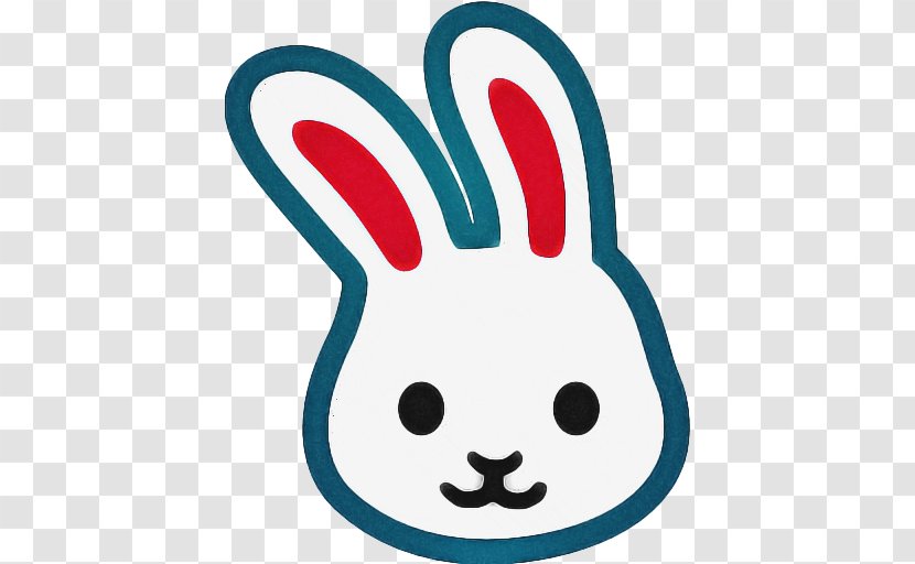 Bunny Emoji - Snout - Gesture Smile Transparent PNG