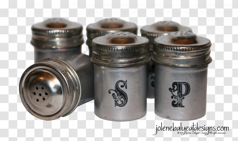 Salt And Pepper Shakers Mason Jar Metal Glass - Photographic Film Transparent PNG