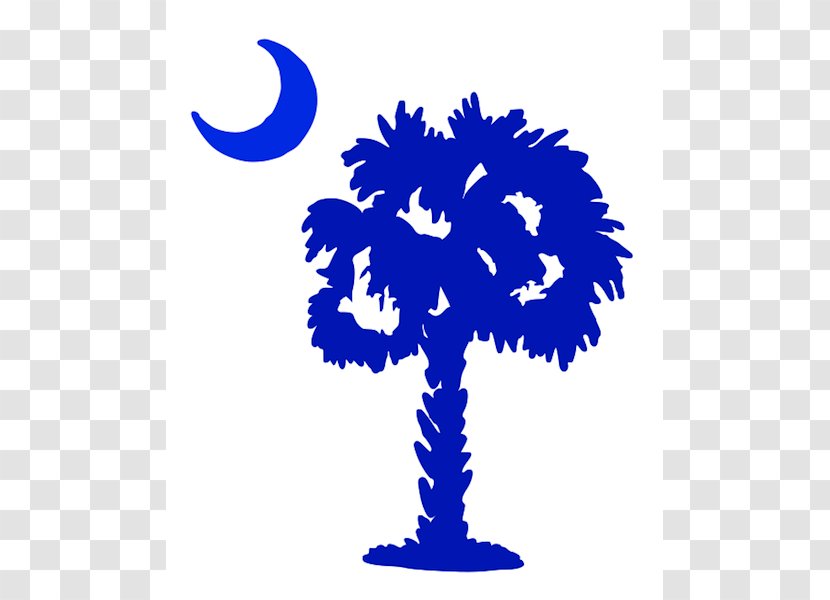 Greenwood University Of South Carolina Palmetto Sabal Palm Flag - Flower - Cliparts Transparent PNG