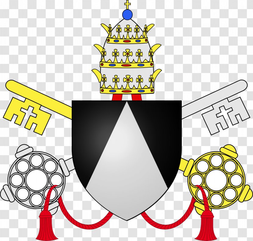 Pope Papal Coats Of Arms Coat Barberini Family Clergy - Artwork - Bis Transparent PNG