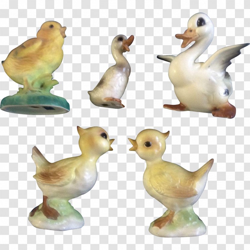 Duck Figurine Ceramic Porcelain Easter Transparent PNG