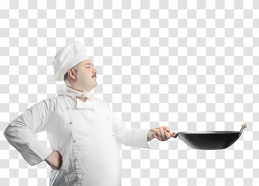 Cook Chef Chef's Uniform Chief Cooking - Wet Ink - Baker Transparent PNG