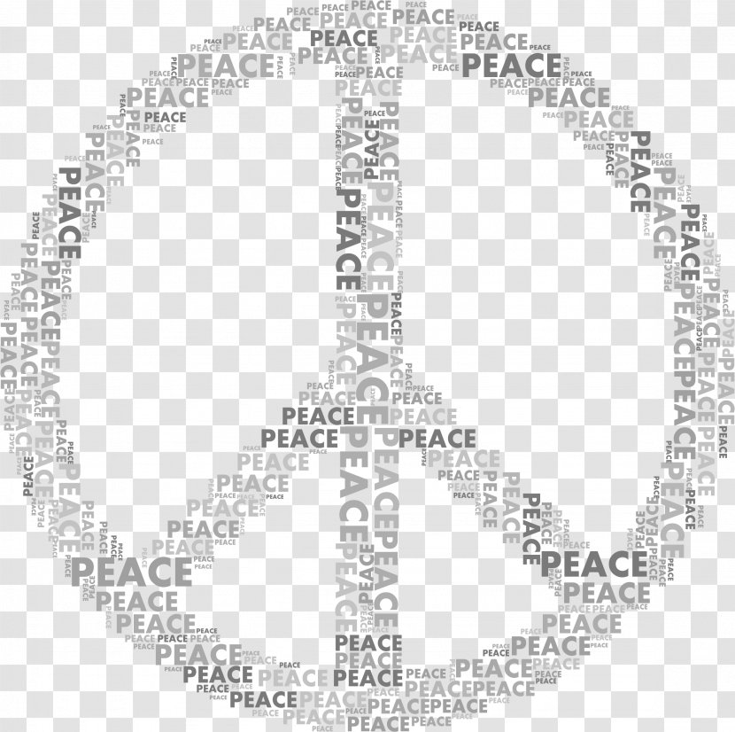 Peace Symbols - Monochrome - Symbol Transparent PNG