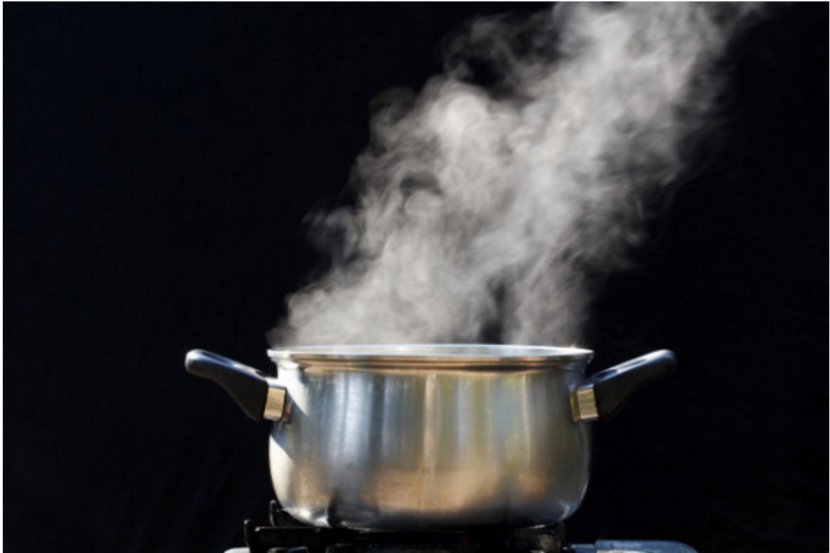 Boiling Boil-water Advisory Seawater Fresh Water - Silhouette - Cooking Pot Transparent PNG