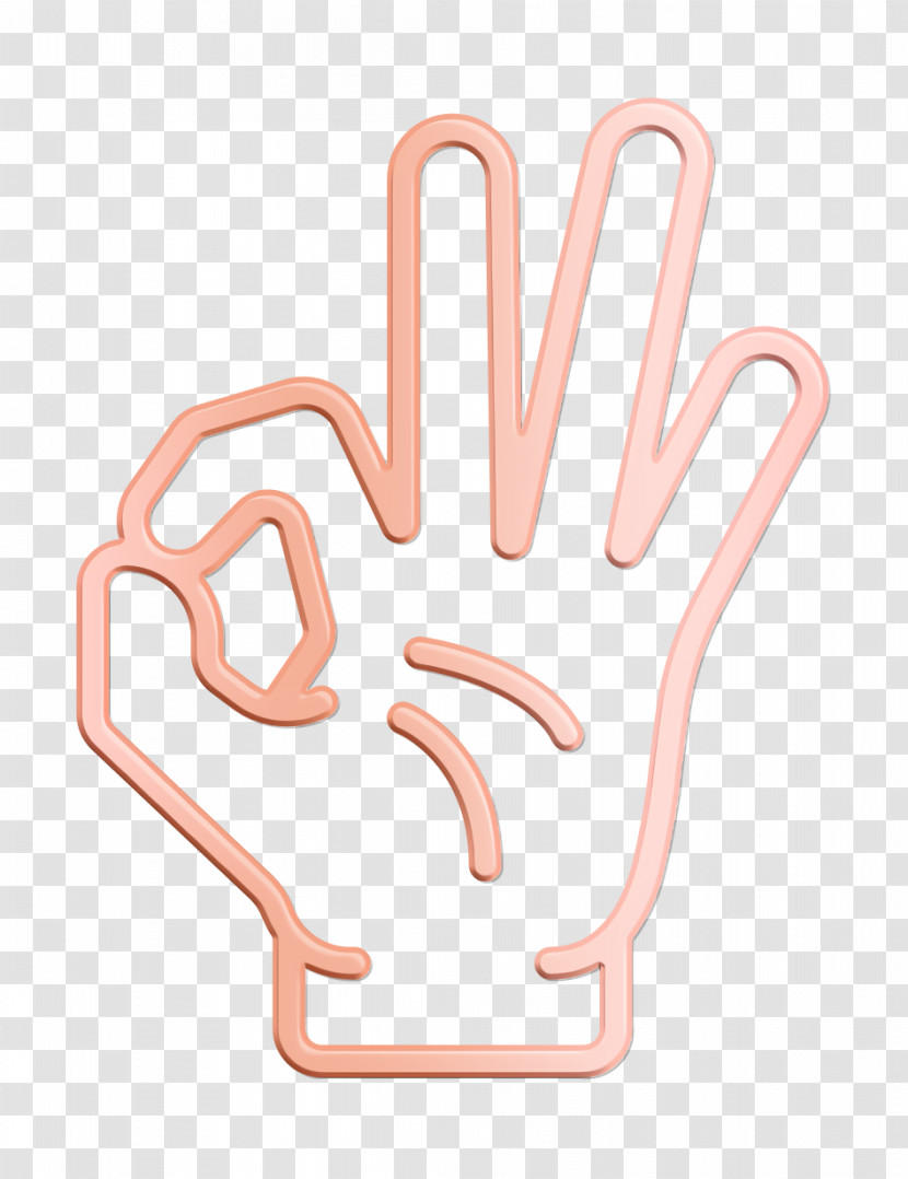 Hands Icon Ok Icon Transparent PNG