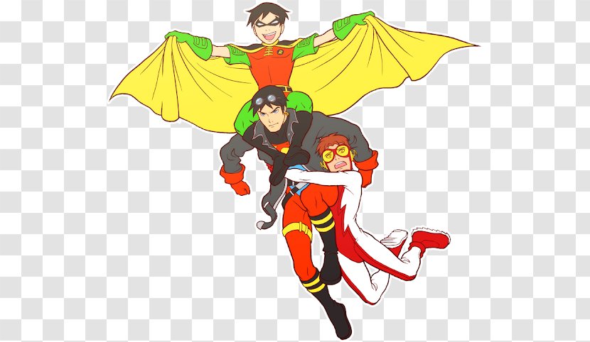 Robin Superboy Zatanna Beast Boy Young Justice - Supernatural Creature - Tim Allen Transparent PNG