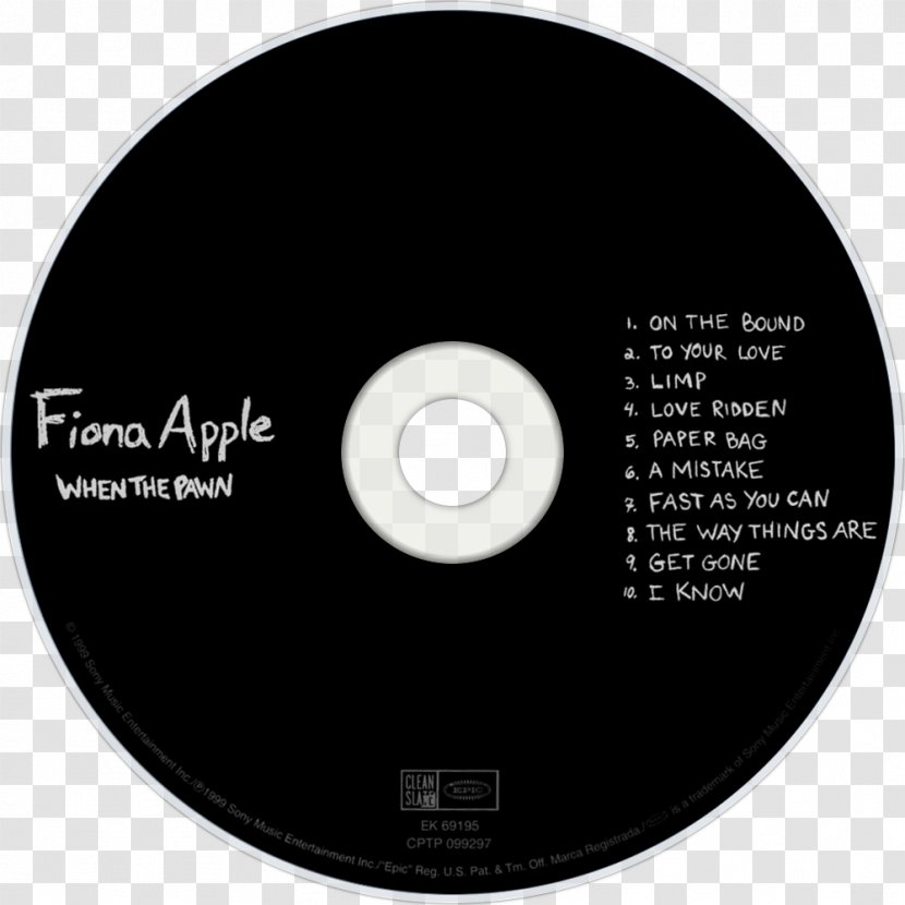 When The Pawn... Tidal Compact Disc F.M.E. Hustle Never Is A Promise - Data Storage Device Transparent PNG