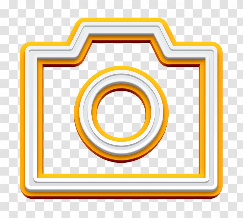 App Icon Camera Essential - Yellow - Symbol Transparent PNG