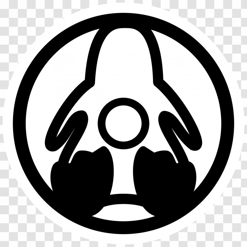 Knoppix Penguin Clip Art - Linux - Mono Transparent PNG