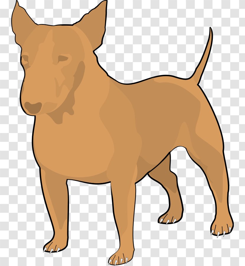 American Pit Bull Terrier Bulldog Cairn - Cartoon Transparent PNG