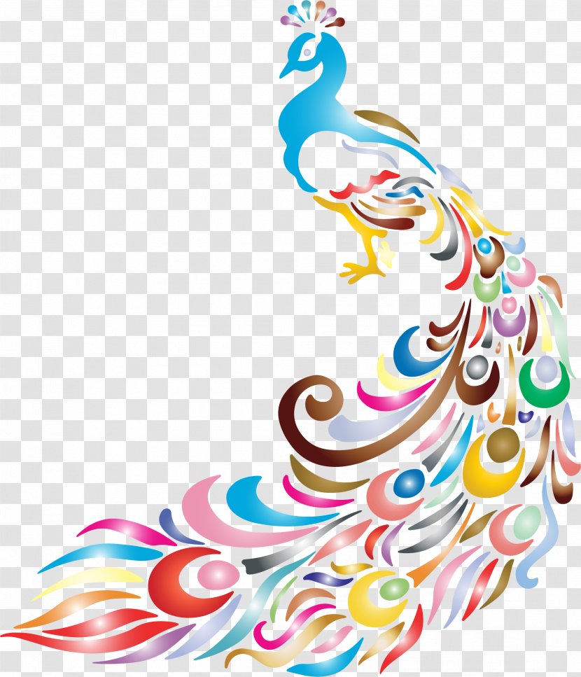 Peafowl Bird Clip Art - Cartoon - Peacock Transparent PNG