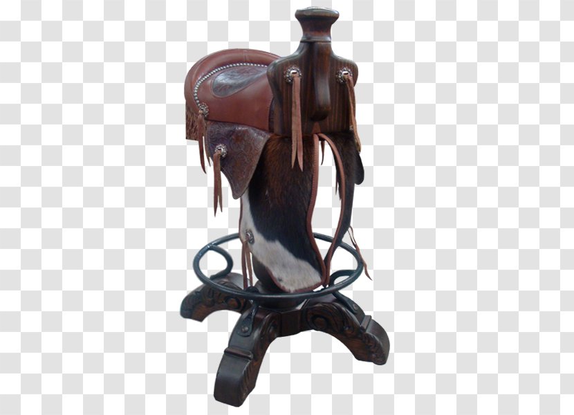 Western Saddle Bar Stool Seat Table - Horse Tack Transparent PNG