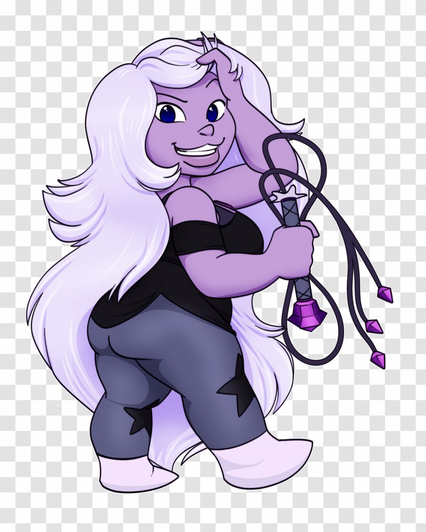 Stevonnie Stone Cold Amethyst Drawing Clip Art - Silhouette Transparent PNG
