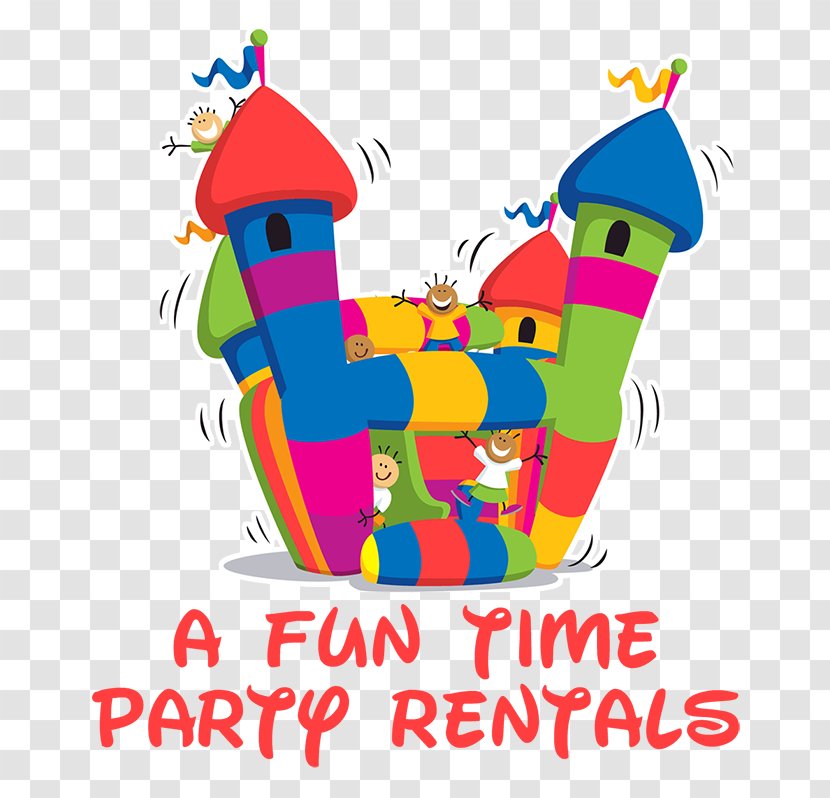 Inflatable Bouncers Party Child Clip Art - Istock - Fun Time Transparent PNG