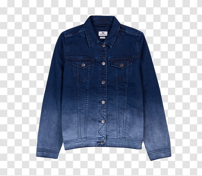 Jacket Denim Jeans Sleeve Collar - Jean Transparent PNG
