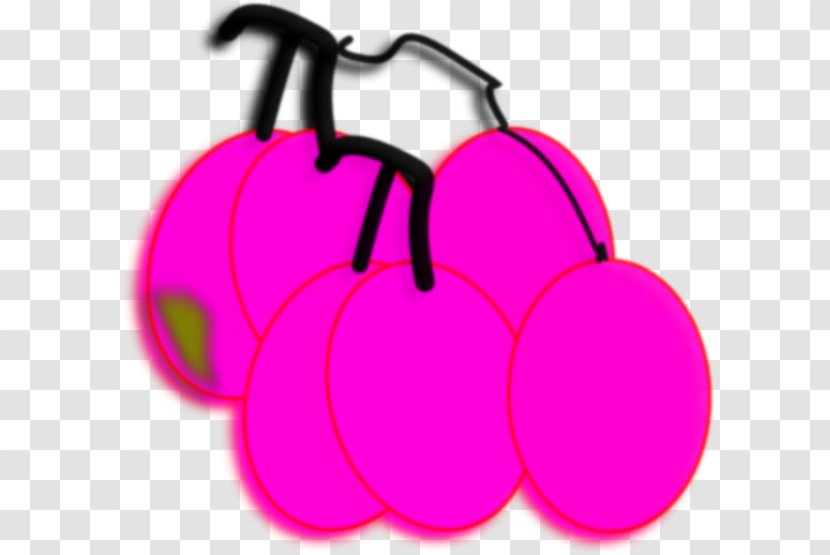 Grape Clip Art - Line Transparent PNG