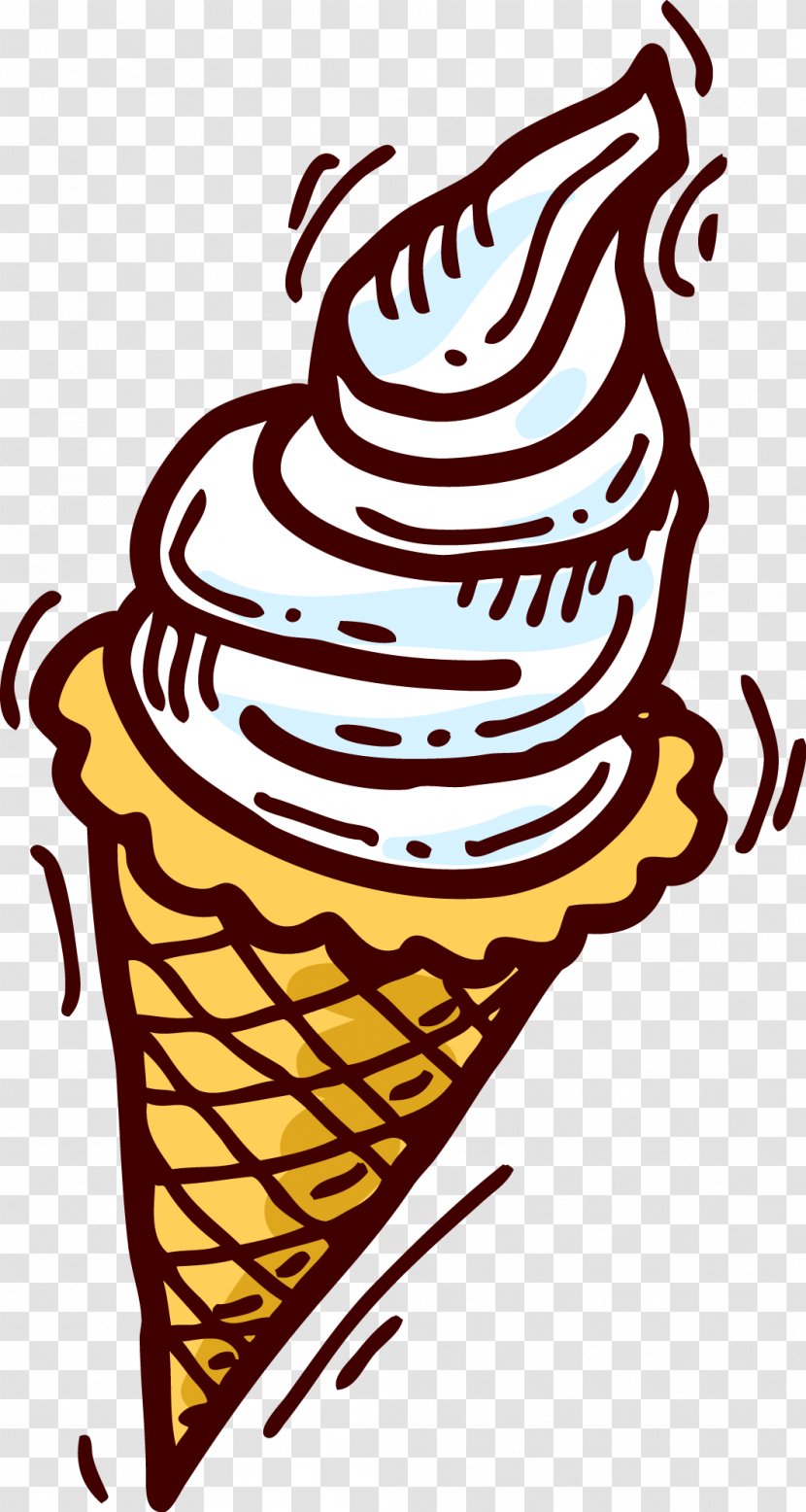 Ice Cream Clip Art - Soft Serve - Fast Food Transparent PNG