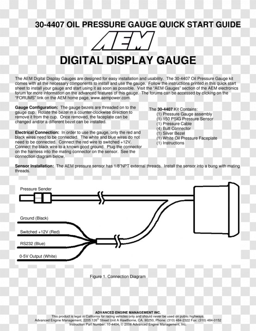 Wiring Diagram Gauge Electrical Wires & Cable Fuse - Tachometer - Pressure Transparent PNG