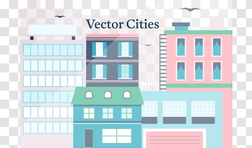 Euclidean Vector Illustration - Home - City Transparent PNG