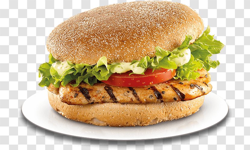 Salmon Burger Hamburger Cheeseburger Buffalo Whopper - American Food - Grilled Chicken Transparent PNG