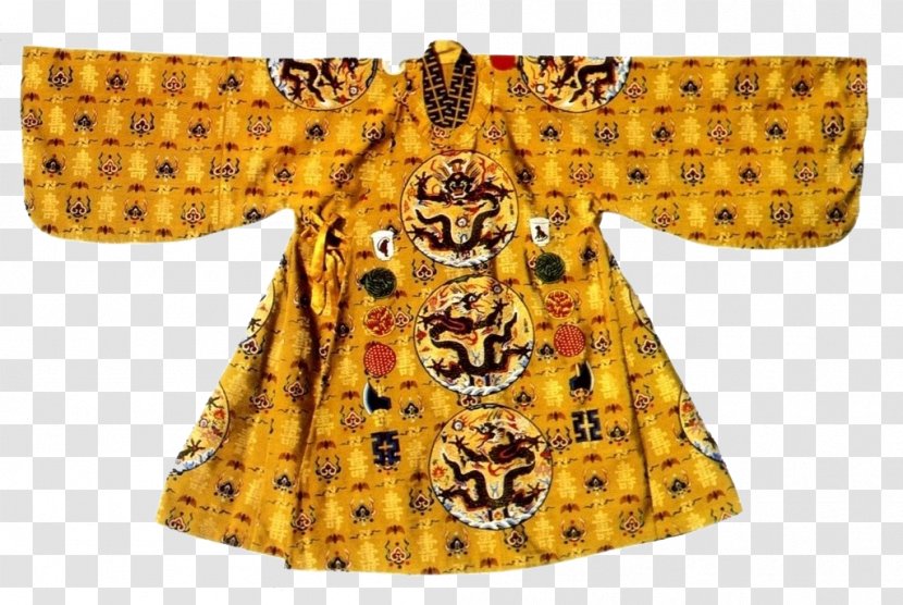 Ming Dynasty Qing Joseon Emperor Of China Dragon Robe - Membrane Winged Insect - The Photographic Map Transparent PNG