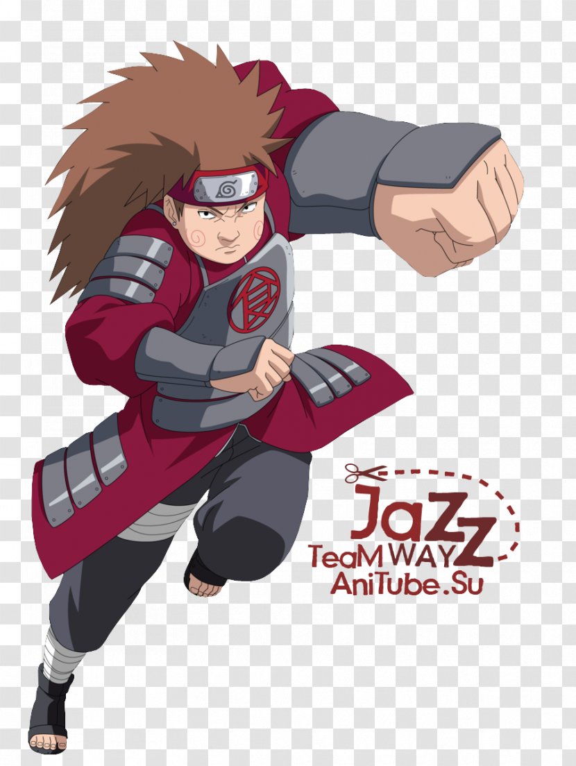 Choji Akimichi Asuma Sarutobi Kiba Inuzuka Rock Lee Naruto - Cartoon Transparent PNG