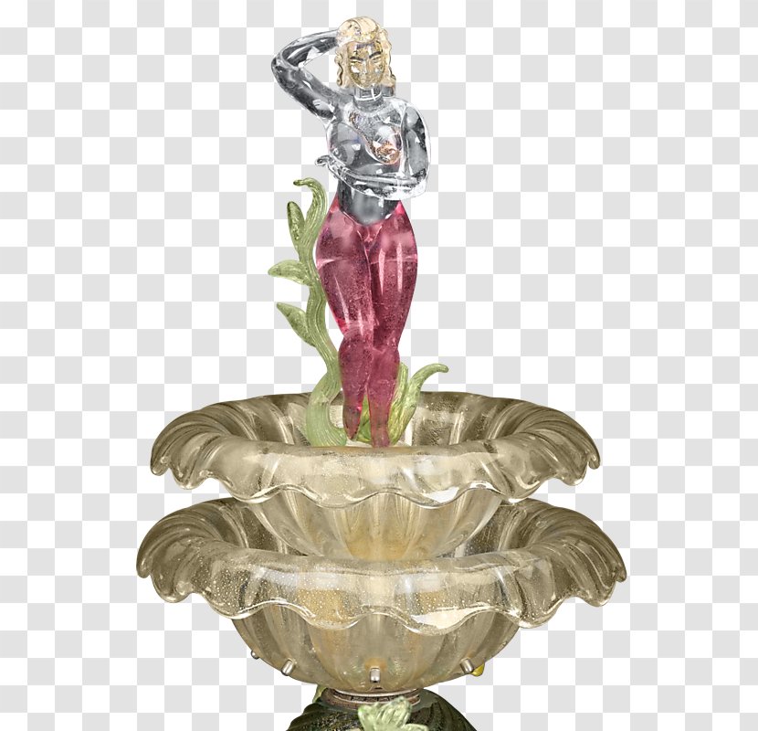 Murano Glass Venetian Fountain Art - Water Transparent PNG
